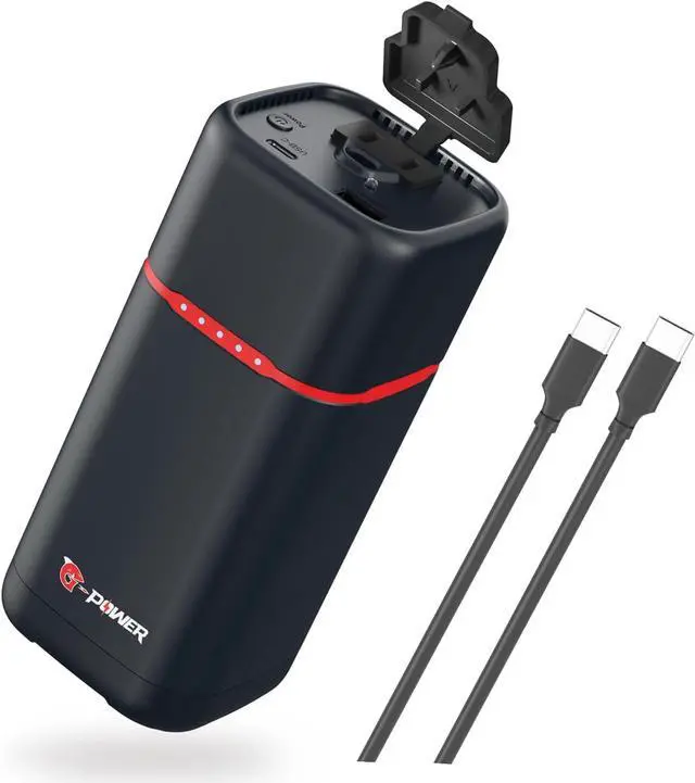 Main image of 20000mAh/74Wh Power Bank with AC Outlet for Laptop,80W(Peak 100W) Laptop Charger,Smartphone Power Bank, 30W Type-C/USB-A Ports,Fast Charging Lightweight Portable Power Station for Home/Travel