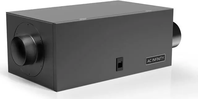 Main image of Inline Filter Box 4" with High Efficacy Filter, Whole House HVAC Filtration Kit, Fits 4-Inch Inline Duct Fans for Fresh Air Intake and Ventilation