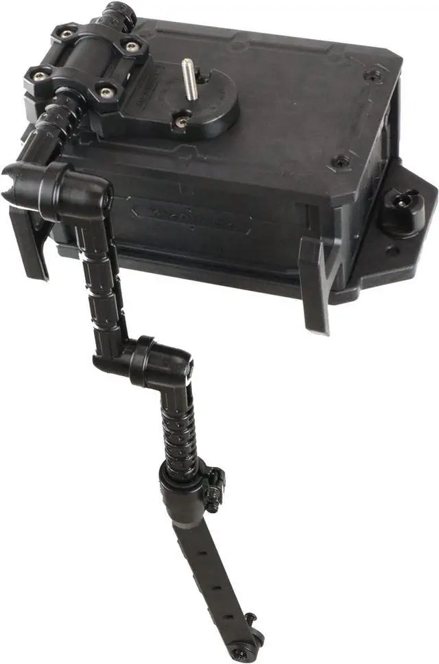 Alt view image 3 of 6 - CellBlok Battery Box and SwitchBlade Transducer Arm Combo for Kayak Fish Finder Setups