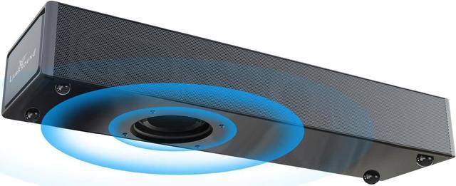 Main image of 2.1 CH Sound Bar with Built-in Subwoofer, Small Soundbar for TV, PC, Gaming, Mini TV Speaker with Bluetooth/HDMI ARC/Optical/AUX/USB Connections