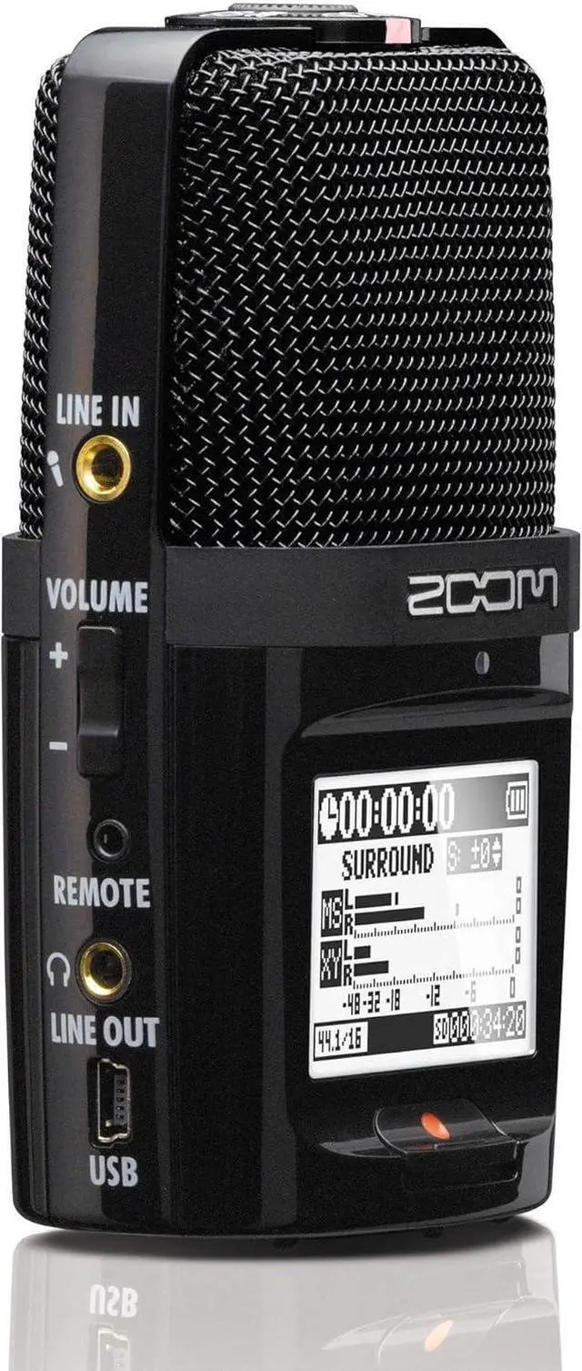 Alt view image 3 of 7 - Handy Handheld Digital Multitrack Recorder Bundle with APH-2n Accessory Pack