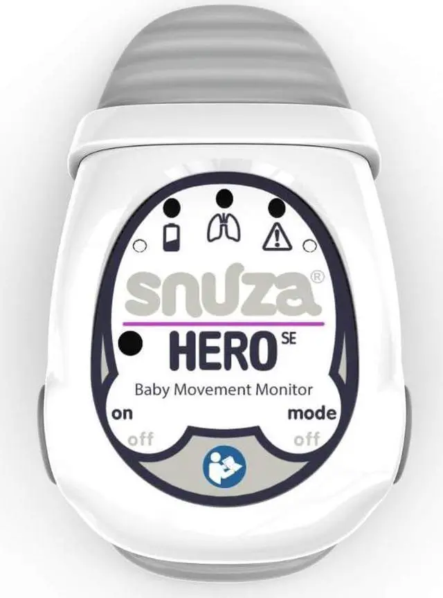 Main image of Baby Abdominal Movement Monitor: Real-time Alerts for No Breathing, Gentle Vibration Rousing, Portable & Wearable, Medical Grade Material. Safer Sleep for Infants. Peace of Mind for Parents