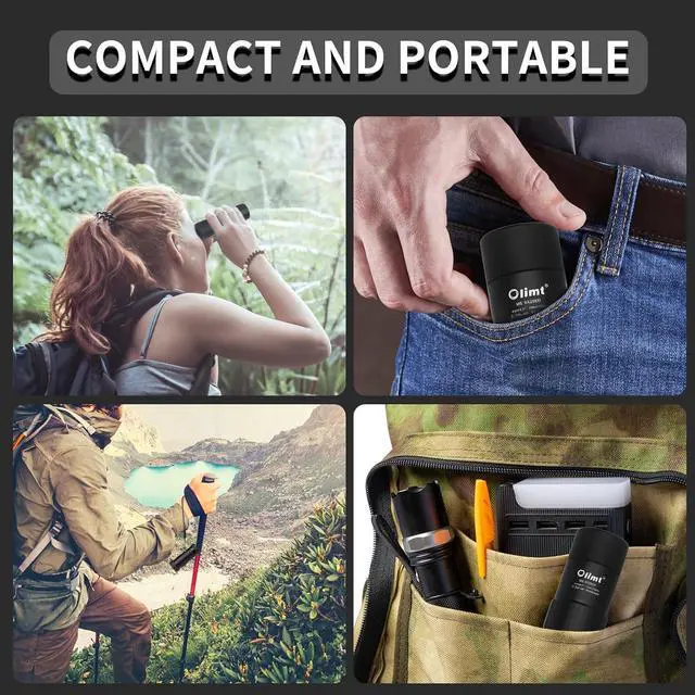 Alt view image 5 of 7 - 8x25 Monocular Telescope Mini Pocket Monocular Compact Monoculars for Adults
