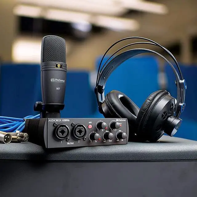 Alt view image 2 of 7 - AudioBox 96 25th Anniversary Studio Recording Bundle with Studio One Artist DAW Music Production Software