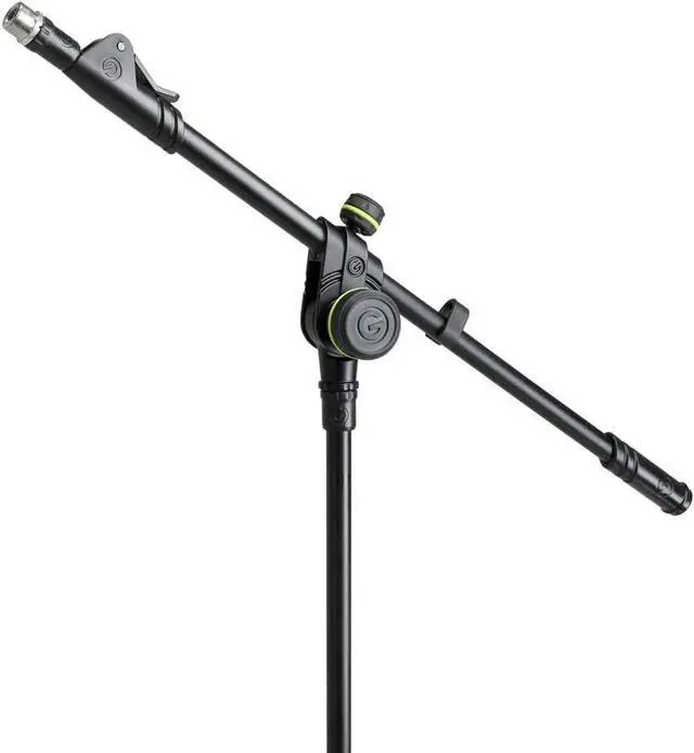 Alt view image 2 of 7 - GMS4322B MS 4322 B Microphone Stand with Folding Tripod Base & 2-Point Adjustment Telescoping Boom