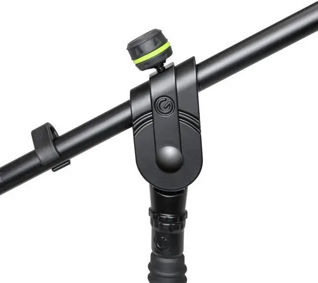 Alt view image 4 of 7 - GMS4322B MS 4322 B Microphone Stand with Folding Tripod Base & 2-Point Adjustment Telescoping Boom