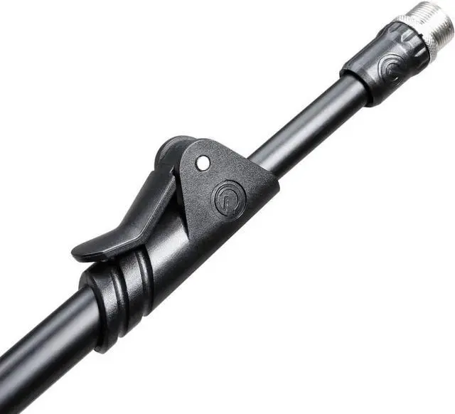 Alt view image 5 of 7 - GMS4322B MS 4322 B Microphone Stand with Folding Tripod Base & 2-Point Adjustment Telescoping Boom