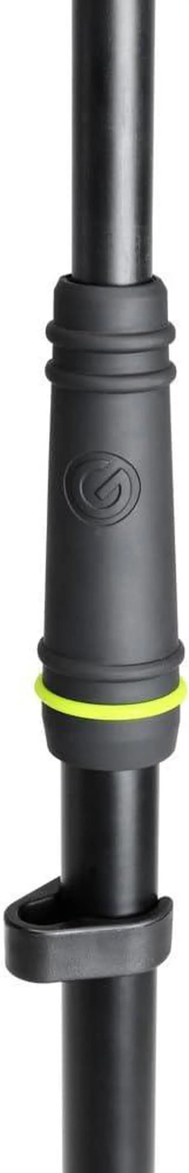 Alt view image 6 of 7 - GMS4322B MS 4322 B Microphone Stand with Folding Tripod Base & 2-Point Adjustment Telescoping Boom
