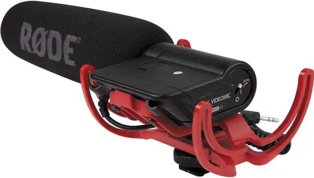Main image of VideoMic Camera-Mount Shotgun Microphone with Rycote Lyre Shock Mounting, Black