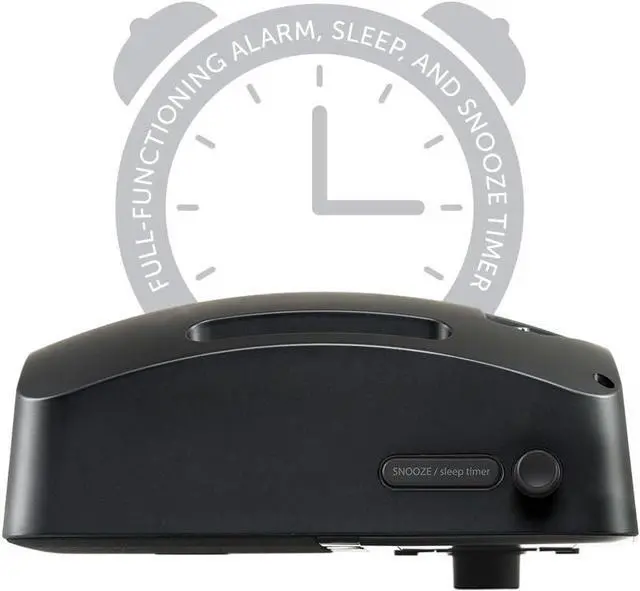 Alt view image 5 of 7 - Digital Mondo Elite Smart Internet Radio, Bluetooth, Wi-Fi, 7-Day Alarm  Microphone-Free (Black)
