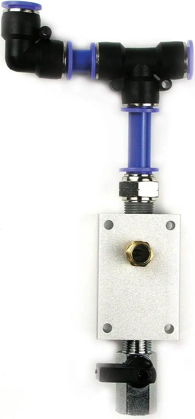 Alt view image 3 of 7 - PCKIT26 Air Piping System, 26-Piece Air Push to Connect Kit with 1/2-Inch (OD) / 3/8" (ID) x 100-Feet TPEE Tubing