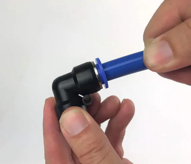 Alt view image 6 of 7 - PCKIT26 Air Piping System, 26-Piece Air Push to Connect Kit with 1/2-Inch (OD) / 3/8" (ID) x 100-Feet TPEE Tubing