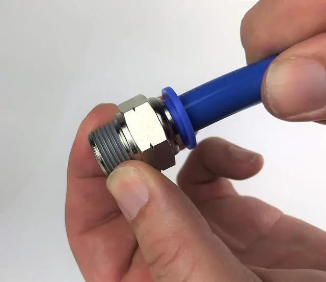 Alt view image 7 of 7 - PCKIT26 Air Piping System, 26-Piece Air Push to Connect Kit with 1/2-Inch (OD) / 3/8" (ID) x 100-Feet TPEE Tubing