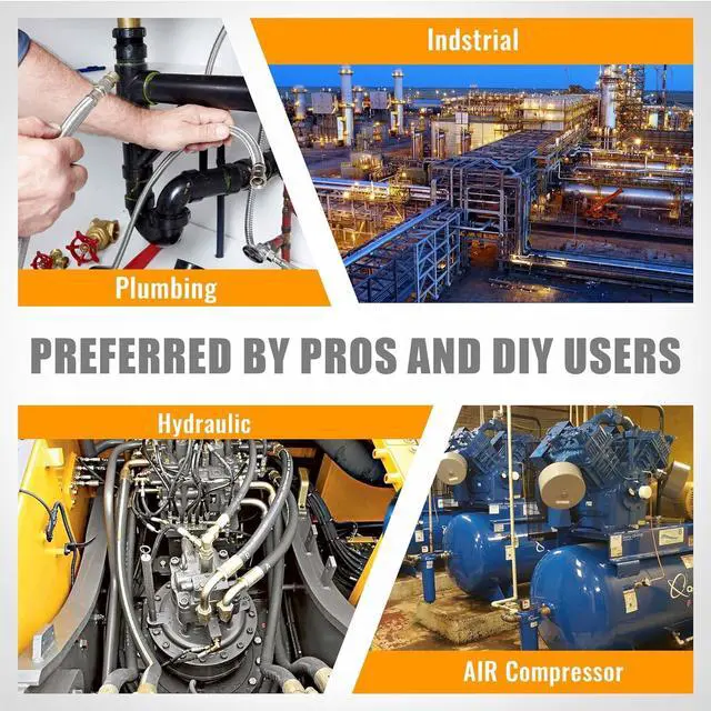 Alt view image 6 of 6 - 92PCS Brass Pipe Fittings Assortment Kit NPT Adapter,Hex Nipple,Reducer Bushing,Hex Coupling,90 Degree & 45 Degree Barstock Street Elbow,Street Tee,Bulk Head Fittings Kits