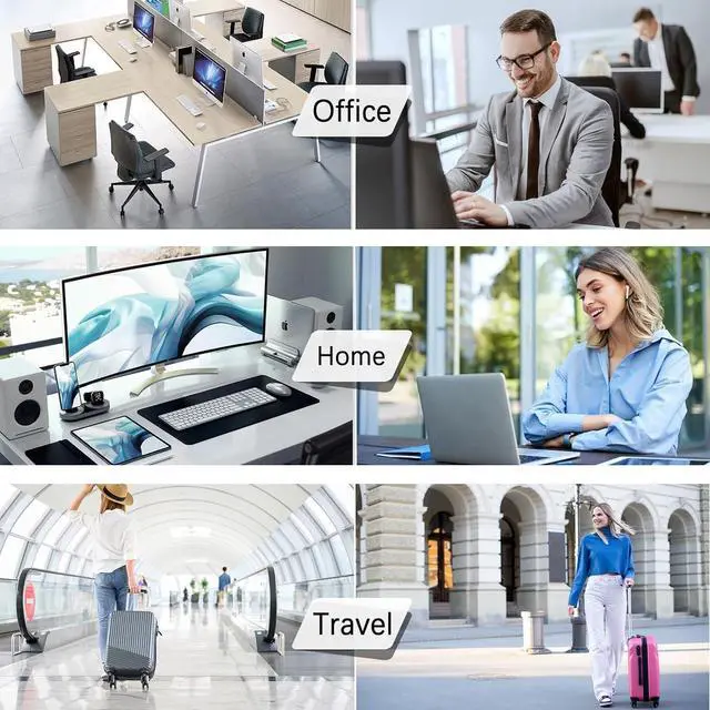 Alt view image 6 of 7 - 268W USB C Travel-Friendly Charger, 8-Port Desktop GaN III Charger, Multi Port Fast Charging Station, PD100W Laptop Charger, Compatible with MacBookPro  XPS  Surface iPad iPhone Galaxy Android