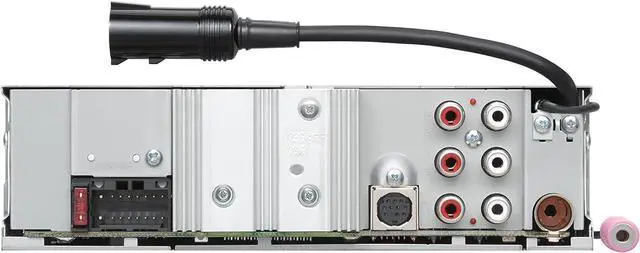 Alt view image 3 of 5 - KMR-M332BT Car & Marine Stereo - Single Din, Bluetooth Audio, USB MP3, Aux in, AM FM Radio SiriusXM Ready, Weatherproof, Multi Color Illumination