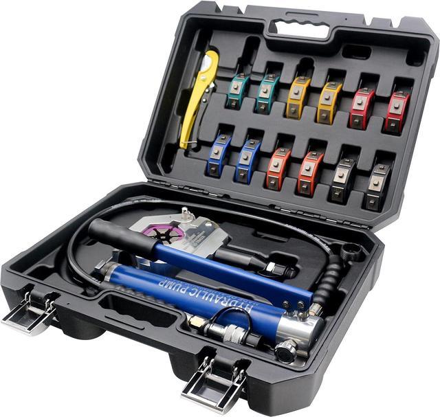 Alt view image 6 of 6 - A/C Hose Crimper Automotive A/C Hose Crimping Tools for BH Air Conditioning Hose & Beadlock A/C Fittings_iGeeleeIG-7842P)