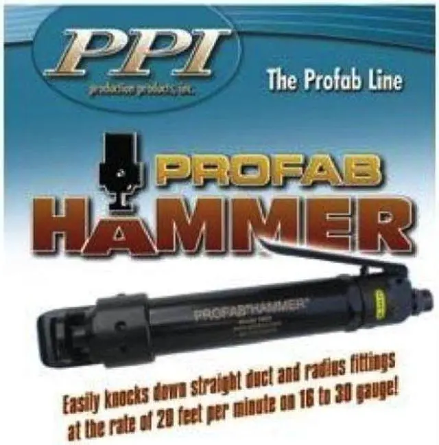 Alt view image 3 of 6 - Lock Air Hammer - Anvil Model 1800 HVAC Duct/Sheet Metal Tool
