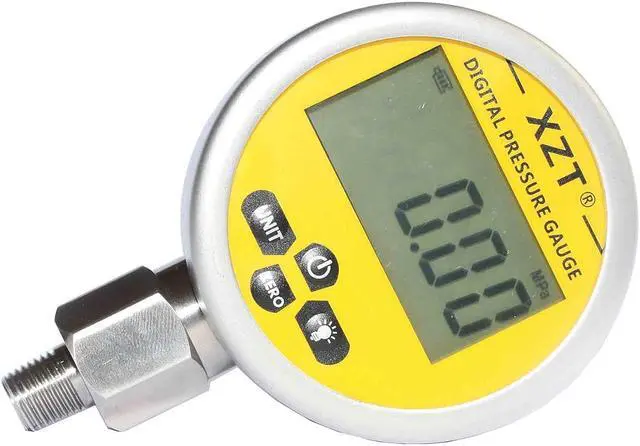 Main image of 3.15" 10000 PSI Digital Hydraulic Pressure Gauge,Pressure Manometer, Pressure Sensor with 1/4-Inch NPT Connector,Base Entry