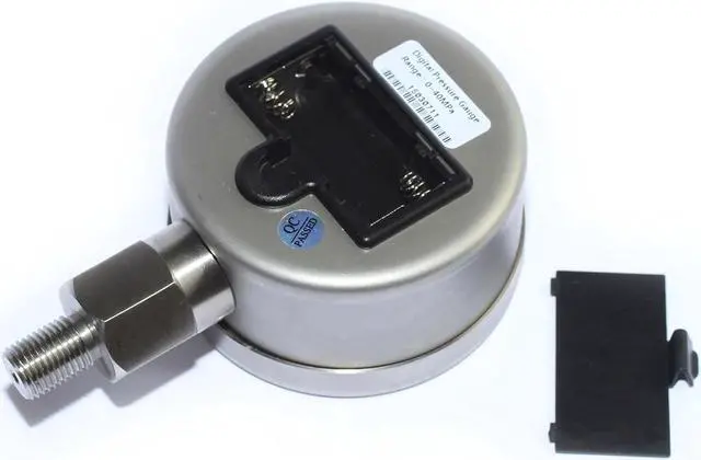 Alt view image 2 of 5 - 3.15" 10000 PSI Digital Hydraulic Pressure Gauge,Pressure Manometer, Pressure Sensor with 1/4-Inch NPT Connector,Base Entry