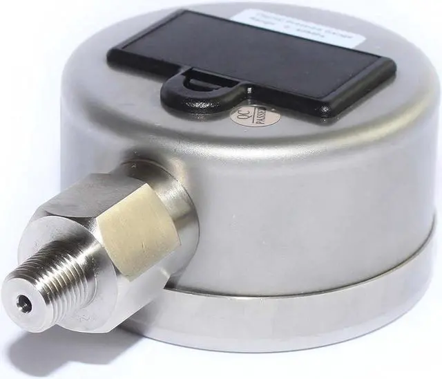 Alt view image 3 of 5 - 3.15" 10000 PSI Digital Hydraulic Pressure Gauge,Pressure Manometer, Pressure Sensor with 1/4-Inch NPT Connector,Base Entry