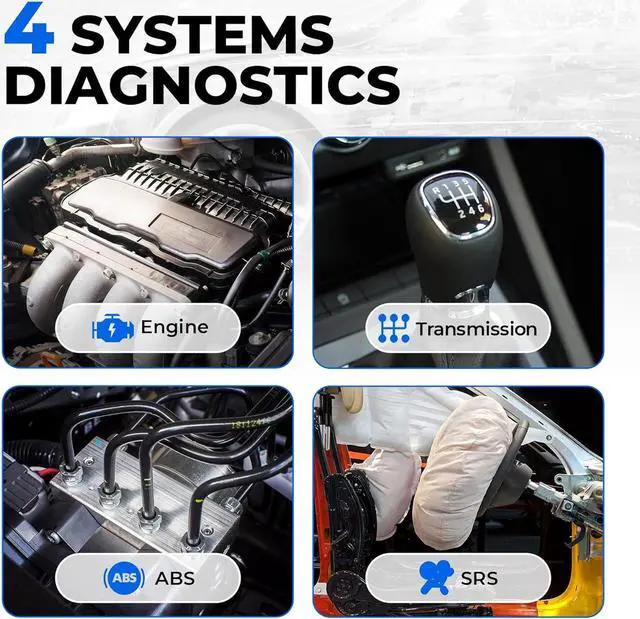 Alt view image 2 of 6 - OBD2 Scanner TOPDON AD500 Oil/SAS/Throttle/TPMS/BMS/EPB Reset Engine/ABS/SRS/Transmission, Diagnostic Scan Tool, AutoVIN, Car Check Engine Code Reader with Battery Test, Lifetime Wi-Fi Free Update