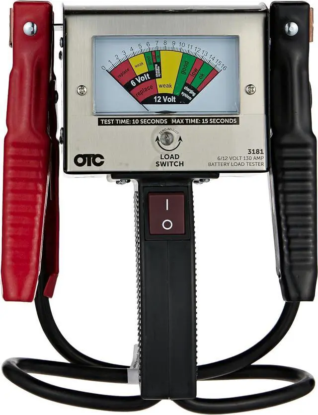 Main image of 3181 130 Amp Heavy-Duty Battery Load Tester Black