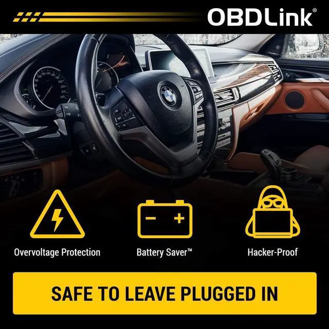 Alt view image 6 of 6 - CX Bimmercode Bluetooth 5.1 OBD2 Adapter for BMW/Mini, Works with iPhone/iOS & Android, Car Coding, OBD II Diagnostic Scanner