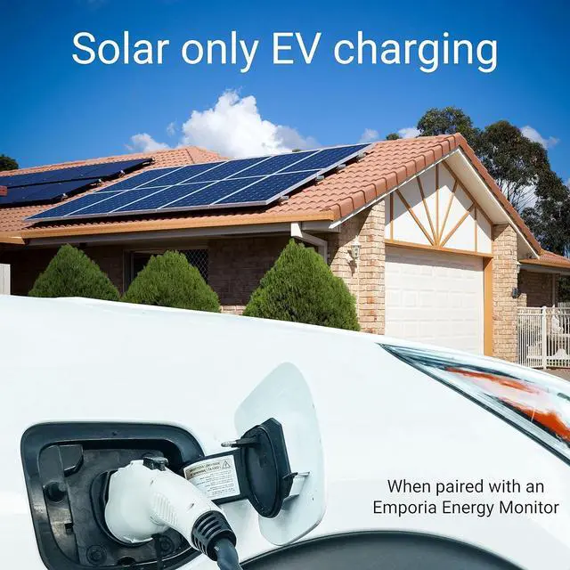 Alt view image 4 of 7 - Level 2 EV Charger - NEMA 14-50 EVSE w/ J1772 Charger - 48 amp EV Charger Level 2, 240v WiFi Enabled Electric Vehicle Charging Station, 24ft Electric Car Charger Cable, White