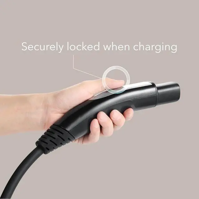 Alt view image 2 of 7 - Level 1 Tesla Charger - 110V, 15 Amp, NEMA 5-15 Plug, 16 ft Extension Cord - Portable Electric Car Charger for Tesla - Compatible with All Tesla Models X/Y/3/S