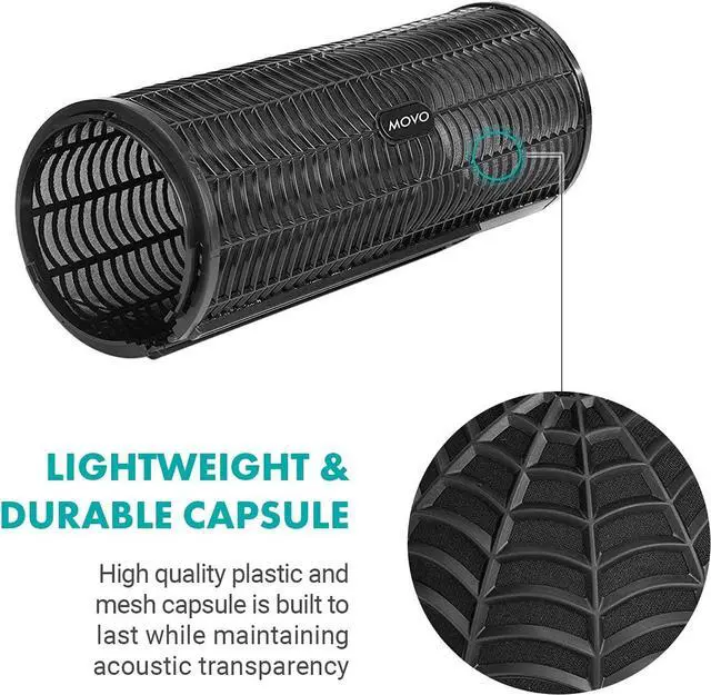 Alt view image 5 of 7 - BWS1000 Blimp Wind & Vibration Protection System for Shotgun Microphones - Features 12-point Internal Shockmount, Integrated XLR Cable, Furry Deadcat Windscreen & Grip Handle with Boom Attachment