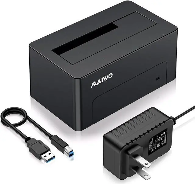 Main image of SAS SATA to USB 3.0 Adapter, External Hard Drive Enclosure for 2.5 3.5 Inch SAS SATA Server HDD/SSD, 22TB Capacity, SAS SATA Hard Disk Reader Converter Caddy Storage Case