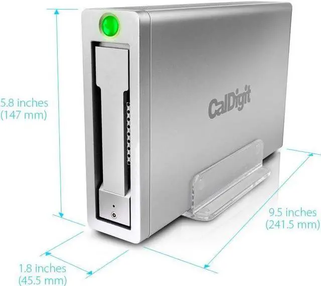 Alt view image 7 of 7 - AV Pro 2 Storage Hub USB C External Hard Drive - Charge up to 30W, Compatible with USB-C and Thunderbolt Type-C Computers (0TB Enclosure Kit)