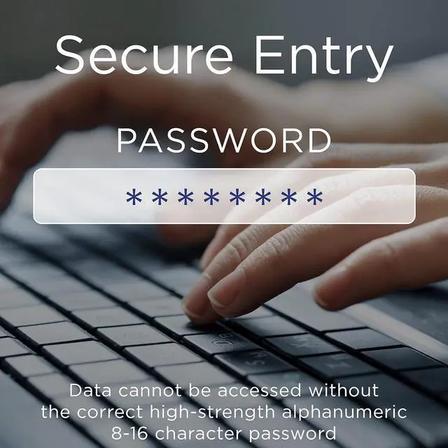 Alt view image 7 of 7 - 16GB Crypto-197 256-Bit 3.0 USB Flash Drive Encrypted - FIPS 197 Certified, Brute Force Password Attack Protection & Double Layer Waterproof Design