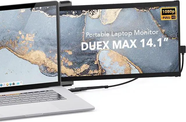 Main image of Mobile Pixels Geminos (2 x 24 inch) IPS Dual Stacked Computer Monitors with 65W USB-C Charging, 1080P Webcam&Speakers, All-Inclusive Workstation PC Monitor, USB-A/USB-C/HDMI, Ergo Design(2 Monitors)