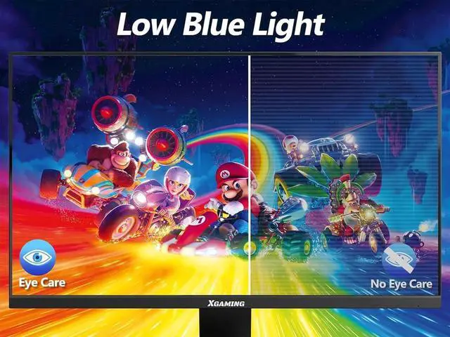 Alt view image 4 of 7 - 27 Inch Computer Monitor 100Hz FHD,1920 x 1080P Gaming Monitor with HDMI VGA Display Ports,3ms Response,Dual Speakers,FreeSync,100×100mm VESA Mount,IPS Screen for Gaming Home Office