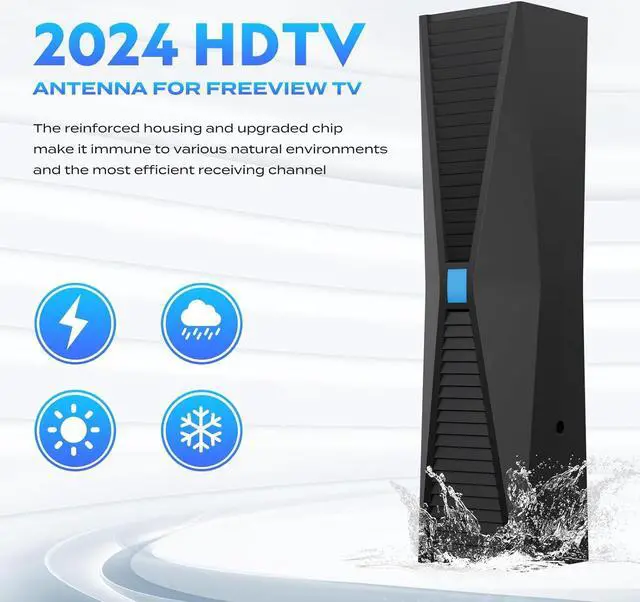 Alt view image 2 of 7 - Tv Antenna for Smart TV Indoor, HD TV Antenna Indoor for Local Channels, TV Indoor/Outdoor Suitable for Various Regions, Television Antenna Perfect 1k Miles Long Range Reception for 4k 1080p.