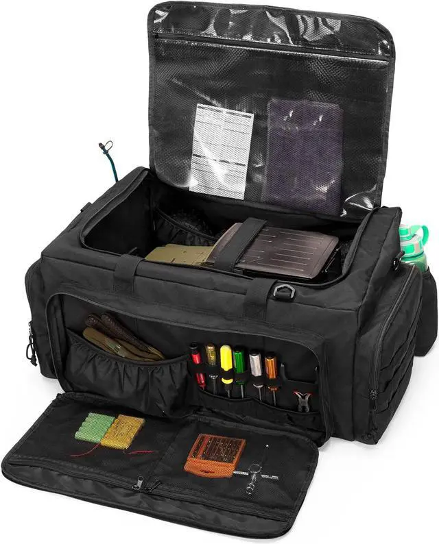 Main image of RC Car Bag for 1/8 and 1/10 Car, RC Carry Case Compatible with Traxxas 1/8 Car, Multi-Pockets to Store Tools and Other Accessories, Adjustable Shoulder Strap for Easy Carrying (Patent Design)