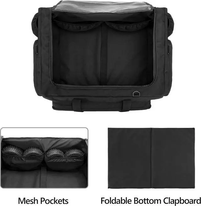 Alt view image 3 of 7 - RC Car Bag for 1/8 and 1/10 Car, RC Carry Case Compatible with Traxxas 1/8 Car, Multi-Pockets to Store Tools and Other Accessories, Adjustable Shoulder Strap for Easy Carrying (Patent Design)