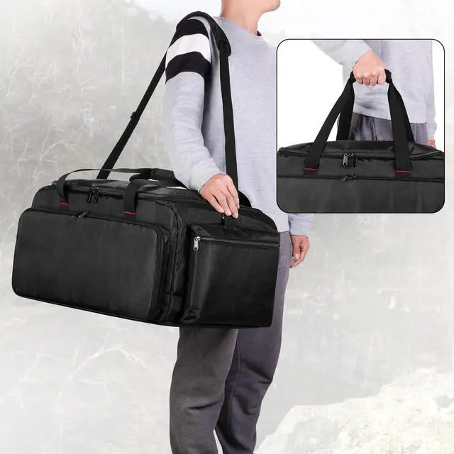 Alt view image 6 of 7 - RC Storage Bag for 1/8 & 1/10 Car, Protective RC Carry Case with Multi Pockets for Batteries, Charger, Tools and other Accessories (Patent Design)