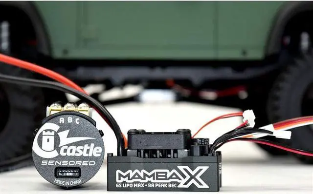Alt view image 2 of 3 - SENSORED, 25.2V WP ESC and 1406-1900KV Combo