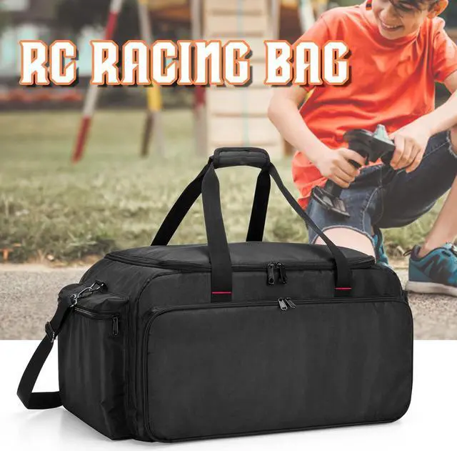 Alt view image 7 of 7 - RC Storage Bag for 1/8 & 1/10 Car, Protective RC Carry Case with Multi Pockets for Batteries, Charger, Tools and other Accessories (Patent Design)