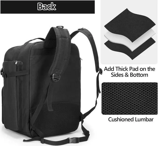 Alt view image 4 of 7 - RC Backpack for 1/10 Car, RC Storage Bag with Multi Pockets for Tools and Other Accessories, Easy Carrying with Adjustable Shoulder Strap (Patent Design)