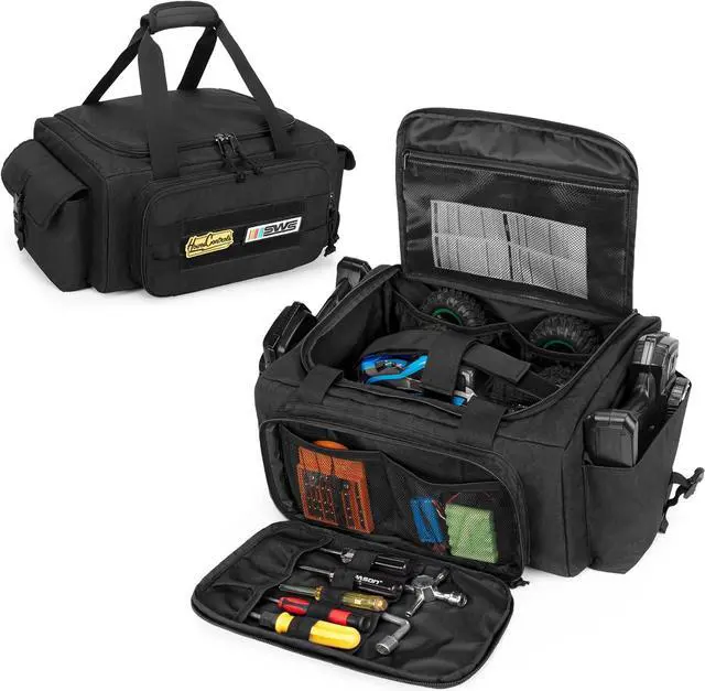 Main image of RC Storage Bag for 1/14, 1/16 and 1/18 Car, RC Carry Case with Tool pockets for Easy Storage and Transport (Patent Design)