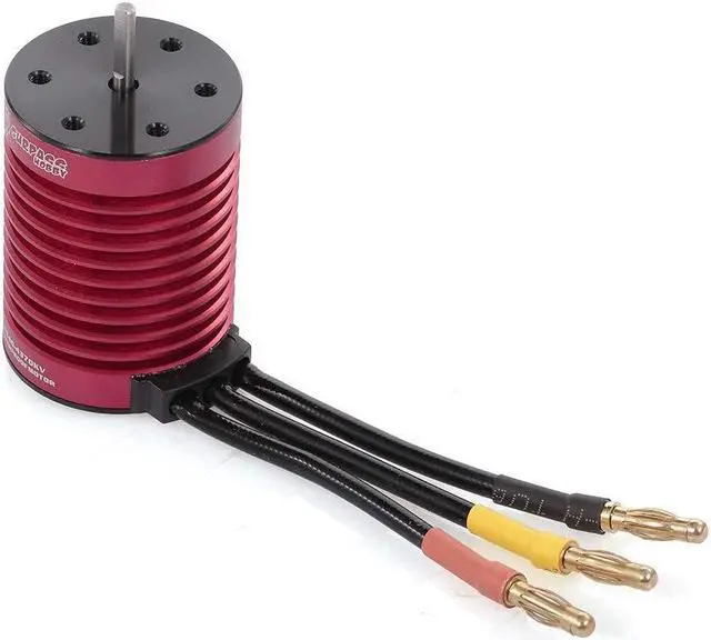 Alt view image 3 of 7 - Surpass Hobby Waterproof F540 4370KV RC Car Brushless Motor with Brushless 45A ESC for 1/10 Scale RC Car Truck Indispensable Accessory for Modification Enthusiasts