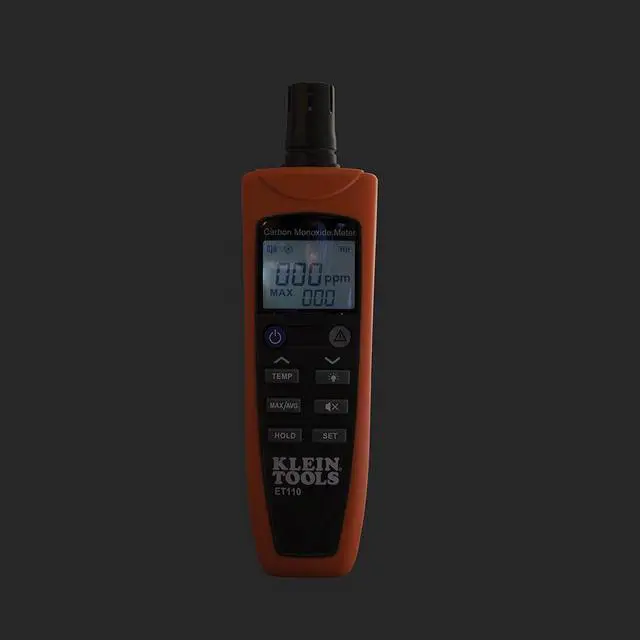 Alt view image 7 of 7 - ET110 CO Meter, Carbon Monoxide Tester and Detector with Exposure Limit Alarm, 4 x AAA Batteries and Carry Pouch Included