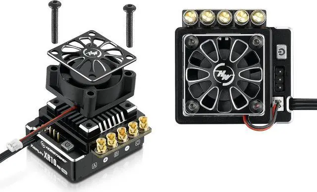 Main image of Hobby Wing 30112600 XeRun XR10 Pro 160 Amp Brushless Vehicle Speed Controller,192 months to 999 months, Black