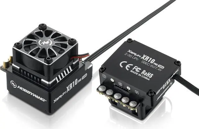 Alt view image 5 of 7 - Hobby Wing 30112600 XeRun XR10 Pro 160 Amp Brushless Vehicle Speed Controller,192 months to 999 months, Black