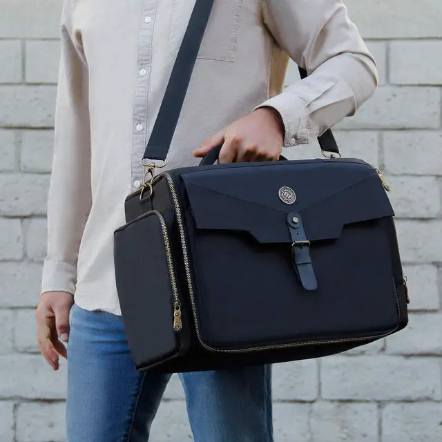 Alt view image 7 of 7 - Portable Miniature Figure Storage & Carrying Case - 4 Foam Layers fits 108 Infantry Minis & Pick & Pluck for Large Figures - Book Sleeve & 2 Accessory Pockets for Measuring Tape, Dice & More