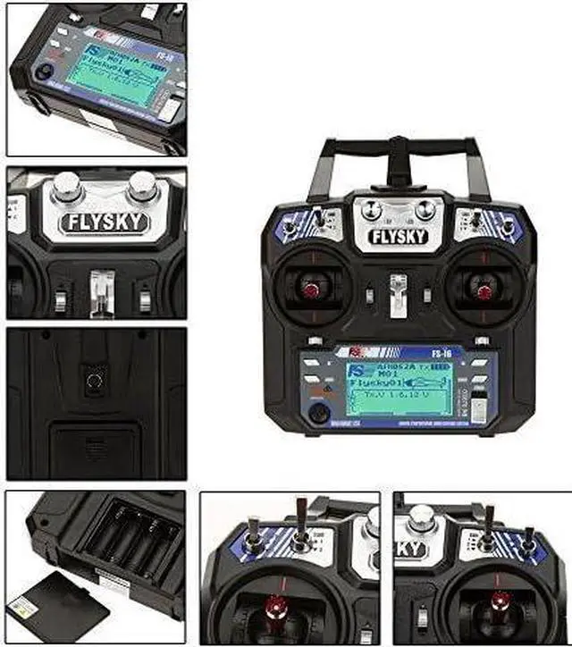 Alt view image 4 of 7 - Flysky FS-i6 AFHDS 2A 2.4GHz 6CH Radio System Transmitter for RC Helicopter Glider with FS-iA6 Receiver Mode 2